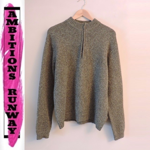 ExOfficio Other - ExOfficio Men Pullover 1/4 zip Knit Sweater